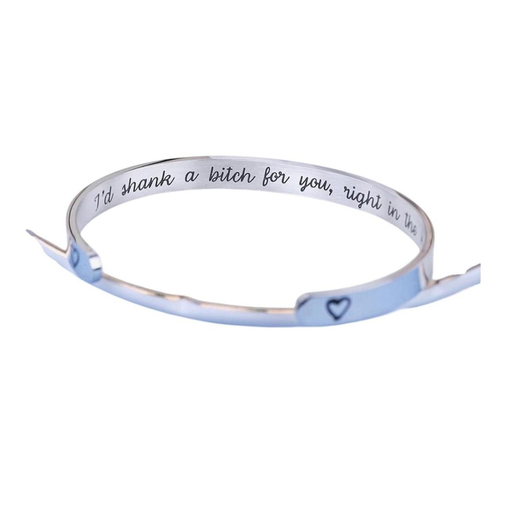 Hidden Message Bracelet Breakup Divorce For Her Friend Gift New with tags